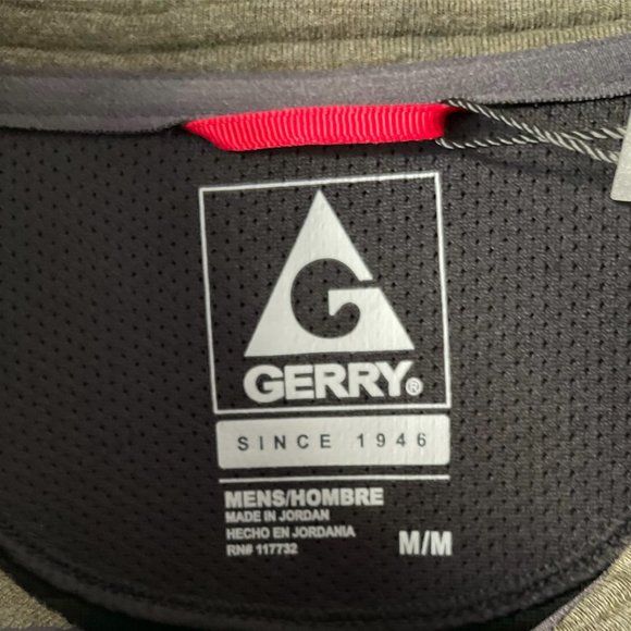 Men's Pullover, Brand-Gerry, Size-M, Color-Olive Green, NWT - Picture 4 of 6